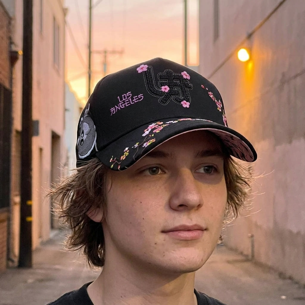 Gorra La Japan Kirby Rosa