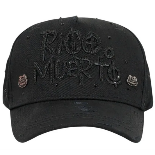 Gorra Rico Muerto Negra