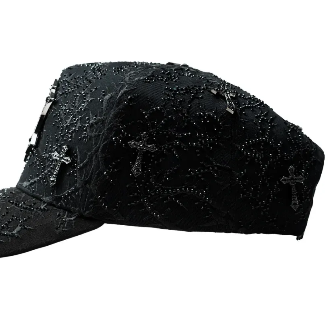 Gorra NY Thorned 24k Black Gold