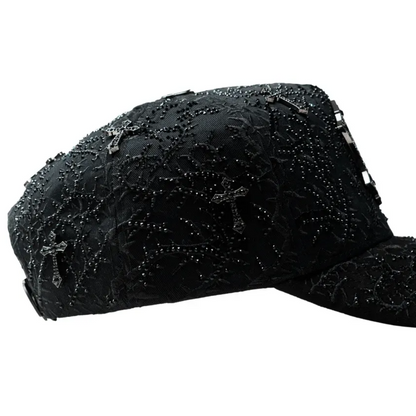 Gorra NY Thorned 24k Black Gold