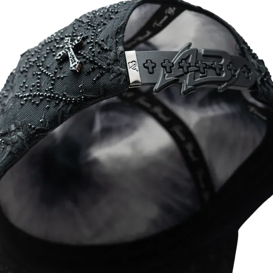 Gorra NY Thorned 24k Black Gold