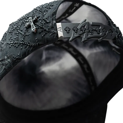 Gorra NY Thorned 24k Black Gold