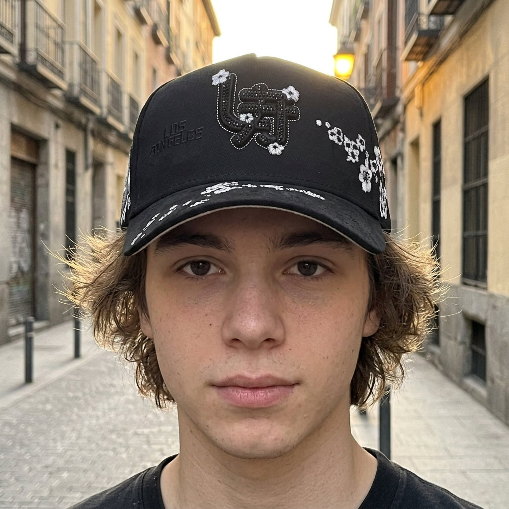 Gorra La Japan Kirby Negra