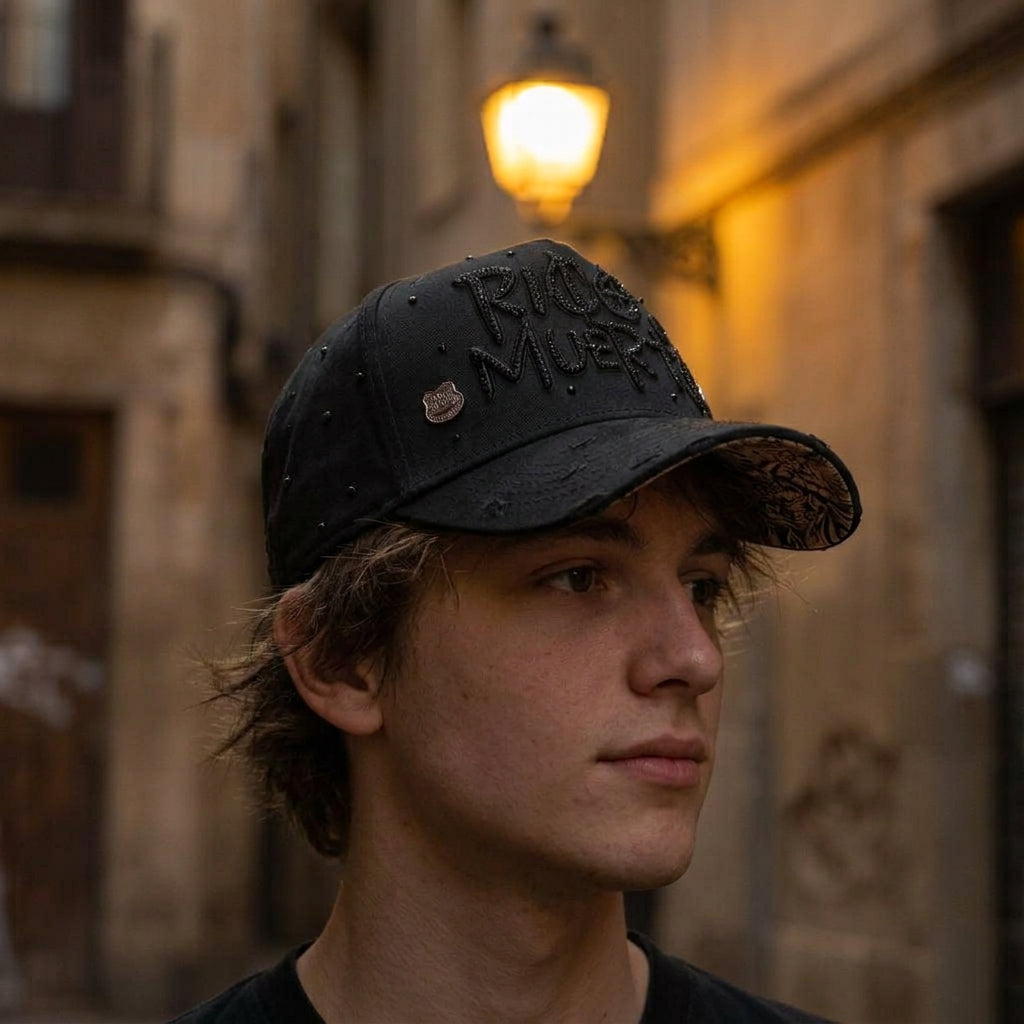 Gorra Rico Muerto Negra
