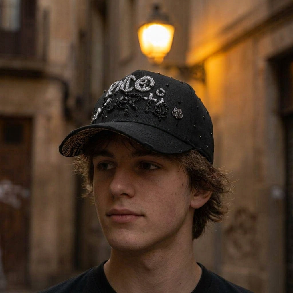 Gorra Rico Muerto Blanca