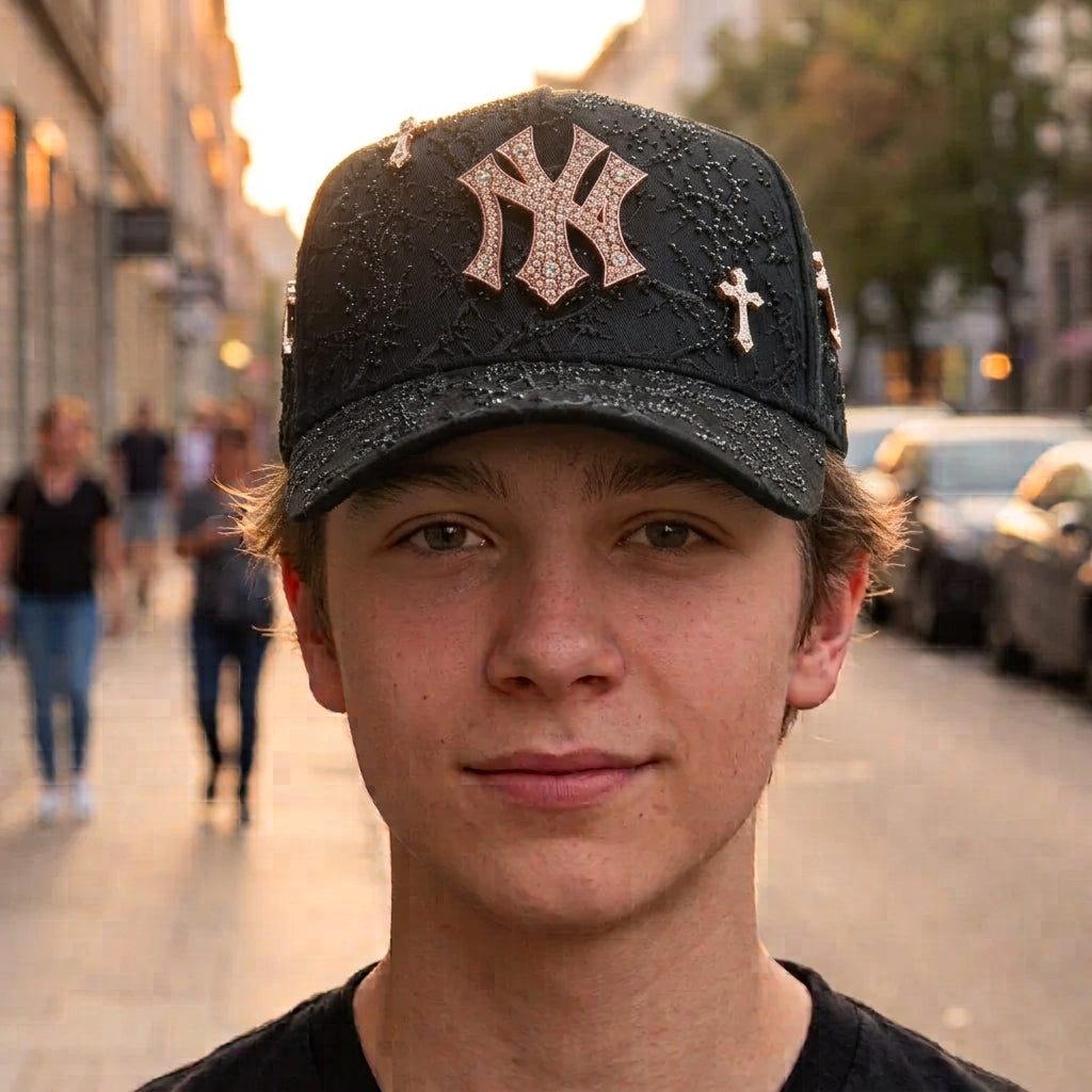 Gorra NY Thorned 24k Rose Gold